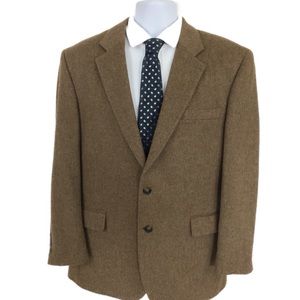 JoS. A. Bank Brown Camel Hair Blazer 43R MINT!